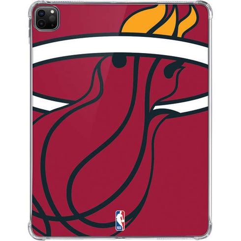 NBA Miami Heat Large Logo iPad Pro 11in (2024) Clear Case