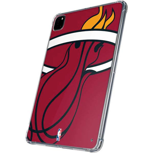 NBA Miami Heat Large Logo iPad Pro 11in (2024) Clear Case