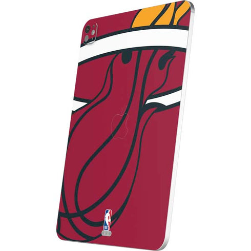 NBA Miami Heat Large Logo iPad Pro 13in M4 (2024) Skin