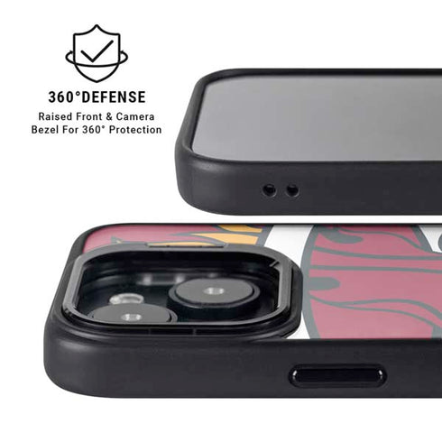 NBA Miami Heat Large Logo iPhone 13 Kickstand Case