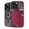 NBA Miami Heat Large Logo iPhone 14 Pro Kickstand Case