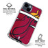 NBA Miami Heat Large Logo iPhone 15 Clear Case