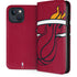 NBA Miami Heat Large Logo iPhone 15 Plus Folio Case