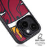 NBA Miami Heat Large Logo iPhone 15 Plus Kickstand Case