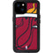 NBA Miami Heat Large Logo iPhone 15 Plus Waterproof Case