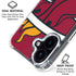 NBA Miami Heat Large Logo iPhone 16 Clear Case