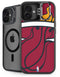 NBA Miami Heat Large Logo iPhone 16 Plus Kickstand Case