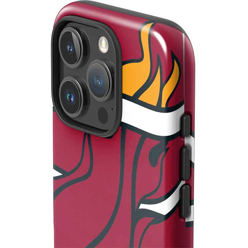 NBA Miami Heat Large Logo iPhone 16 Pro Impact Case