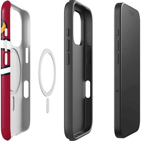 NBA Miami Heat Large Logo iPhone 16 Pro Magsafe Impact Case