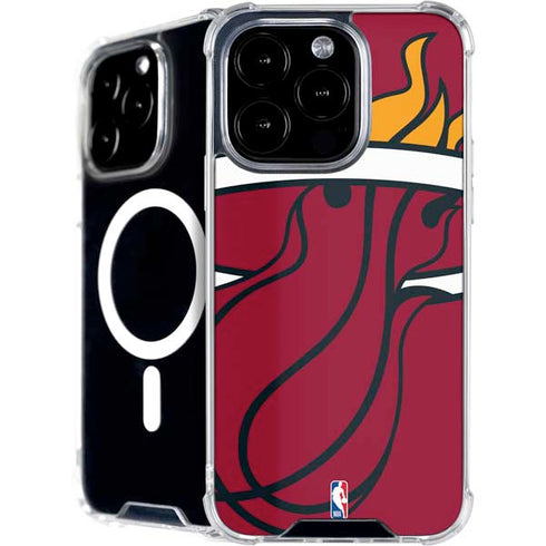 NBA Miami Heat Large Logo iPhone 16 Pro Max MagSafe Case
