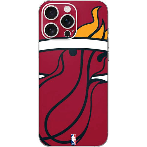 NBA Miami Heat Large Logo iPhone 16 Pro Max Skin
