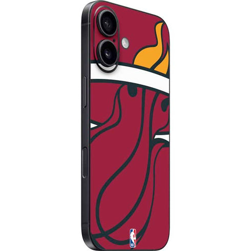 NBA Miami Heat Large Logo iPhone 16 Skin