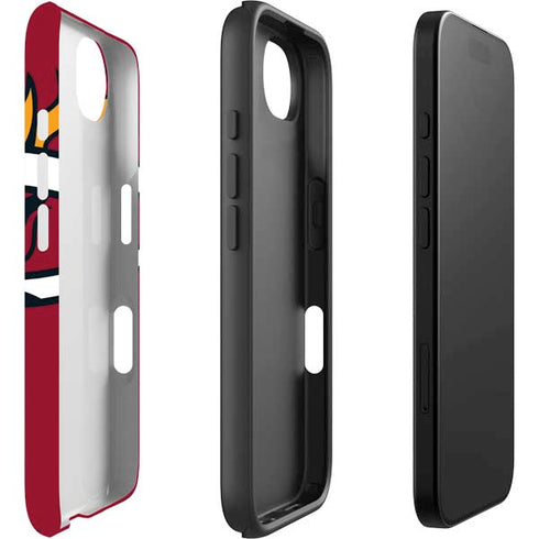 NBA Miami Heat Large Logo iPhone 16e Impact Case