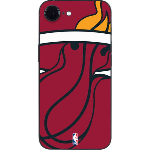 NBA Miami Heat Large Logo iPhone 16e Skin