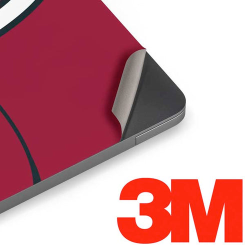 NBA Miami Heat Large Logo Apple MacBook Air Skin