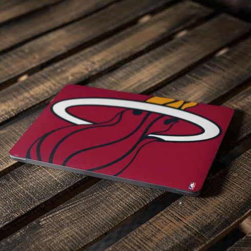 NBA Miami Heat Large Logo Apple MacBook Air Skin