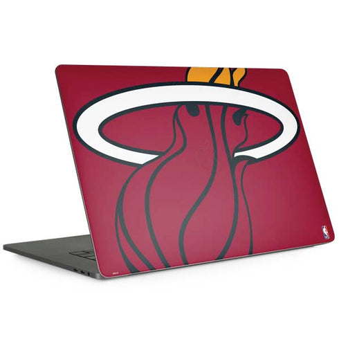 NBA Miami Heat Large Logo MacBook Skins