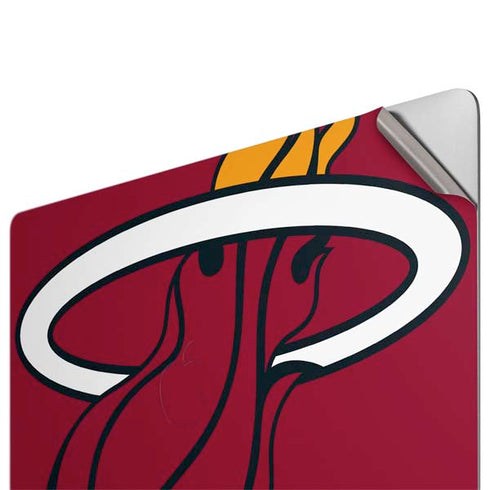 NBA Miami Heat Large Logo Apple MacBook Pro 16-inch Skin