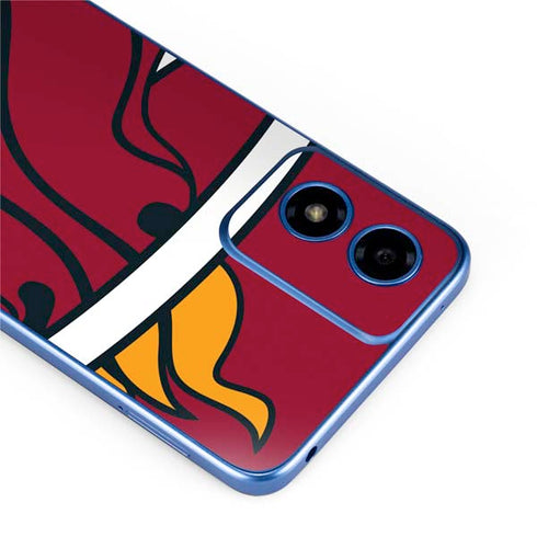 NBA Miami Heat Large Logo Moto G Play 4G (2024) Skin