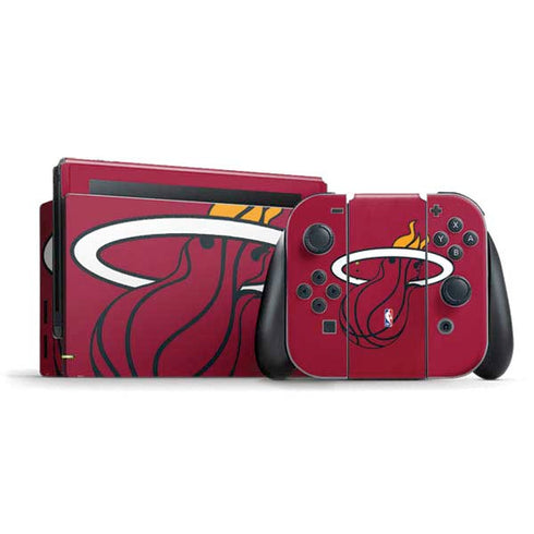 NBA Miami Heat Large Logo Nintendo Skins