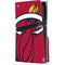 NBA Miami Heat Large Logo PS5 Pro Disk Console Skin