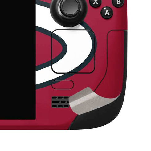 NBA Miami Heat Large Logo Steam Deck Handheld Gaming Computer OLED Skin