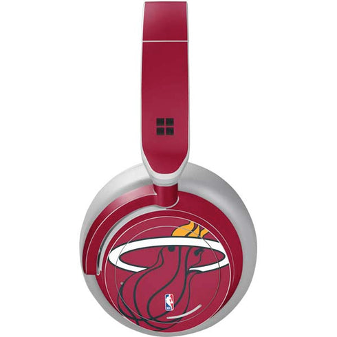 NBA Miami Heat Large Logo Surface Headphones Skin