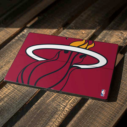 NBA Miami Heat Large Logo Surface Pro 7 Skin