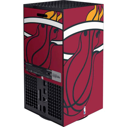 NBA Miami Heat Large Logo XBox Series X Digital Edition Bundle Skin