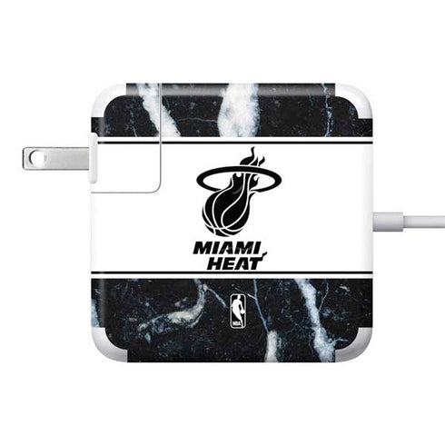 NBA Miami Heat Marble 85W Power Adapter (15 and 17 inch MacBook Pro Charger) Skin