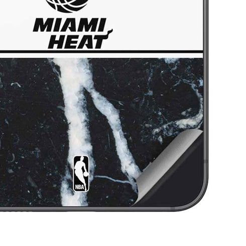 NBA Miami Heat Marble Galaxy A16 5G Skin