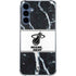 NBA Miami Heat Marble Galaxy A35 5G Clear Case