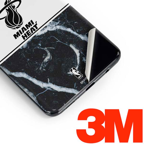 NBA Miami Heat Marble Galaxy S10 Skin