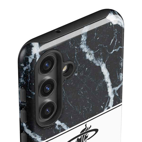 NBA Miami Heat Marble Galaxy S25 Impact Case