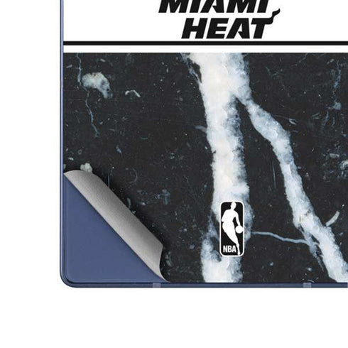 NBA Miami Heat Marble Galaxy Z Fold6 Skin