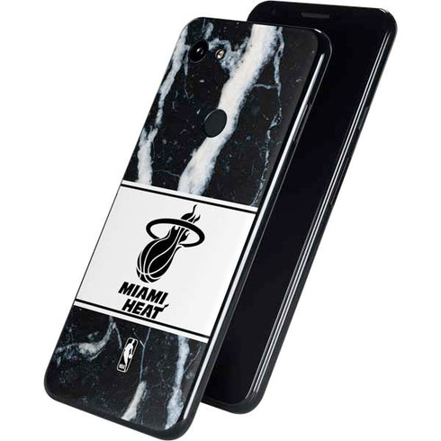 NBA Miami Heat Marble Google Pixel 3a XL Skin