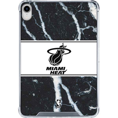 NBA Miami Heat Marble iPad 11th Gen (2025) Clear Case