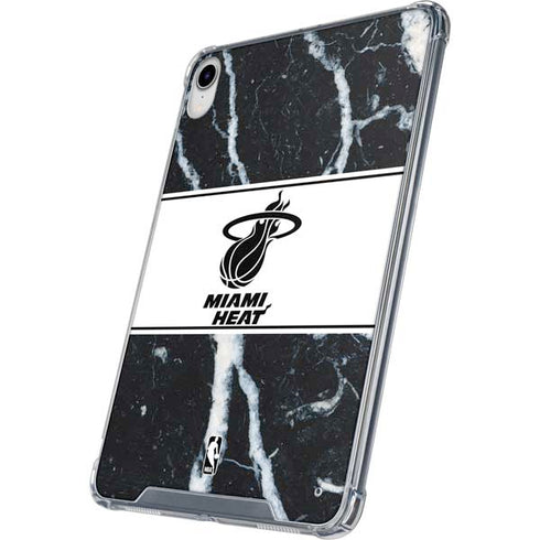 NBA Miami Heat Marble iPad 11th Gen (2025) Clear Case