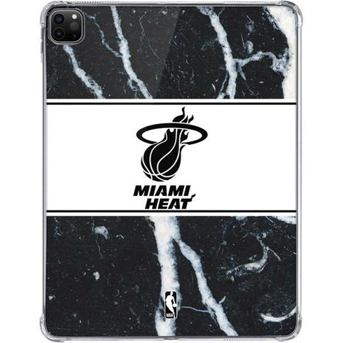 NBA Miami Heat Marble iPad Pro 11in (2024) Clear Case