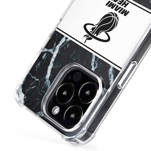 NBA Miami Heat Marble iPhone 16 Pro MagSafe Case
