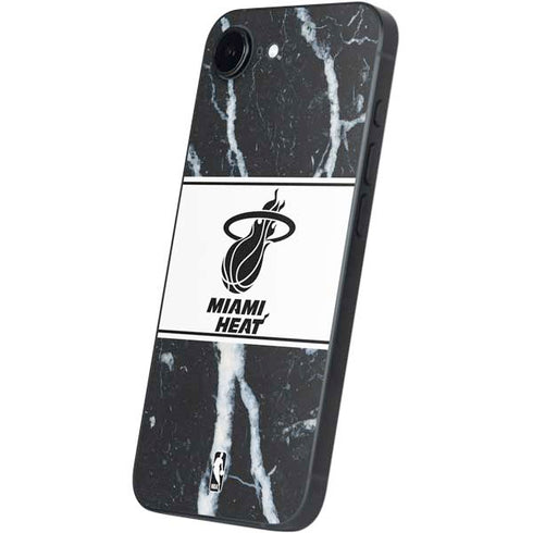 NBA Miami Heat Marble iPhone 16e Skin