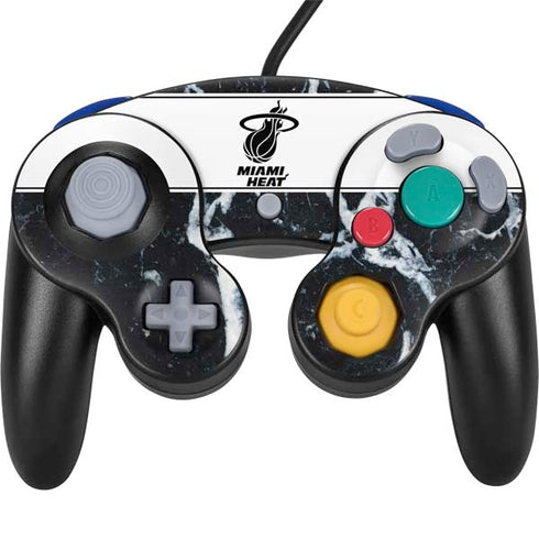 NBA Miami Heat Marble Nintendo GameCube Controller Skin