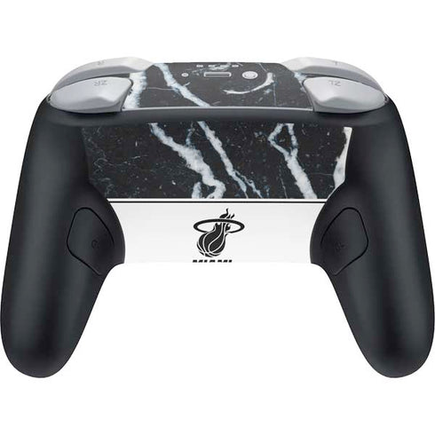 NBA Miami Heat Marble Nintendo Switch 2 (2025) Pro Controller Skin