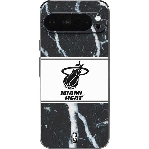 NBA Miami Heat Marble Pixel 9 Pro XL Skin