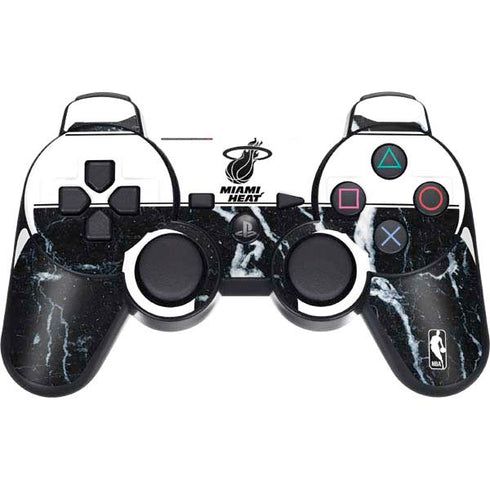 NBA Miami Heat Marble PS3 Dual Shock wireless controller Skin