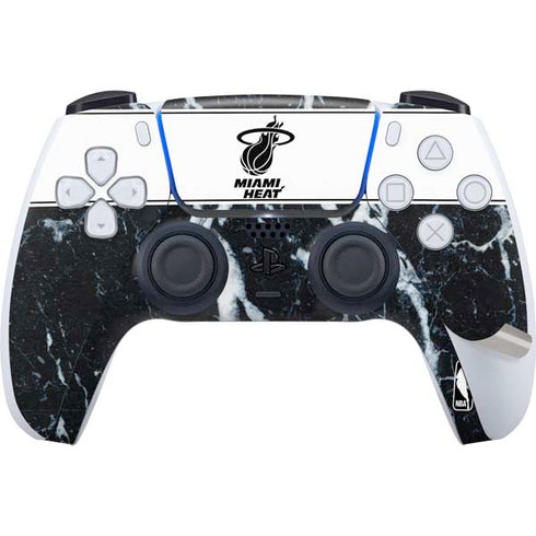 NBA Miami Heat Marble PS5 Pro Bundle Skin