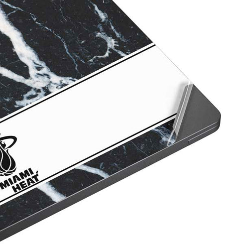 NBA Miami Heat Marble Surface Laptop 7 13.8in Skin