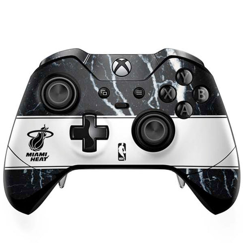 NBA Miami Heat Marble Xbox One Elite Controller Skin
