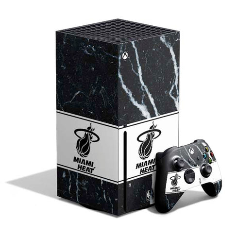 NBA Miami Heat Marble Xbox Series X Skins