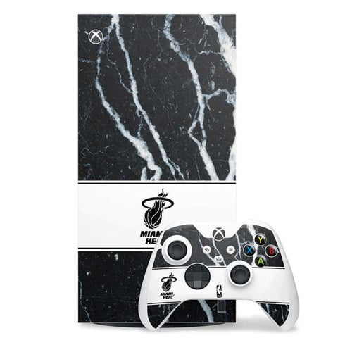 NBA Miami Heat Marble Xbox Series X Skins